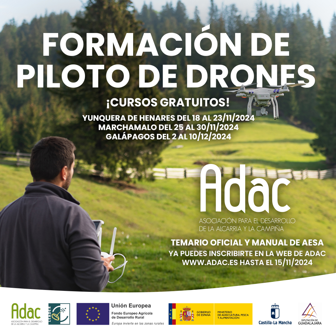 curso drones organizado por ADAC