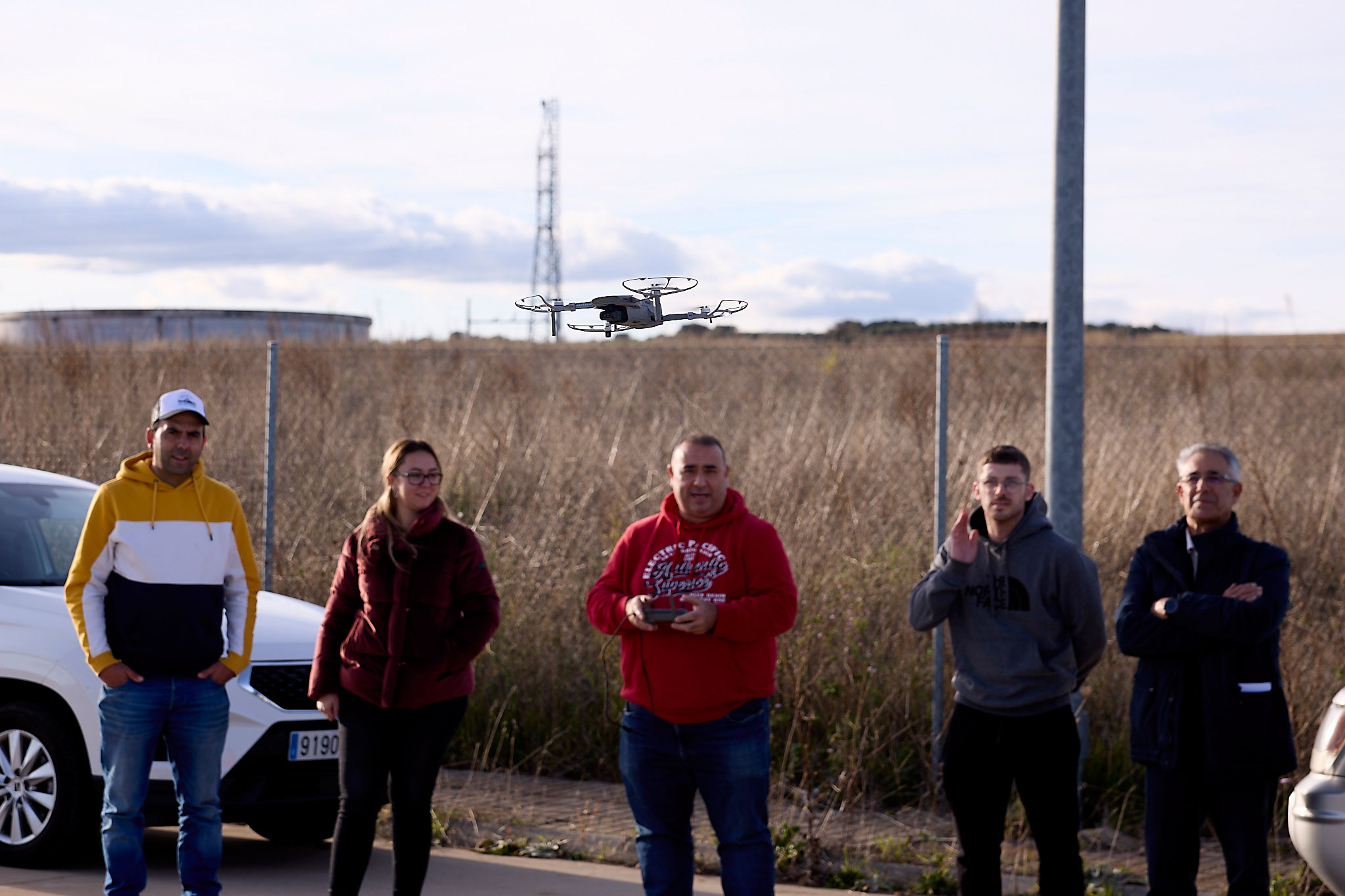 alumnos curso de formación piloto drones