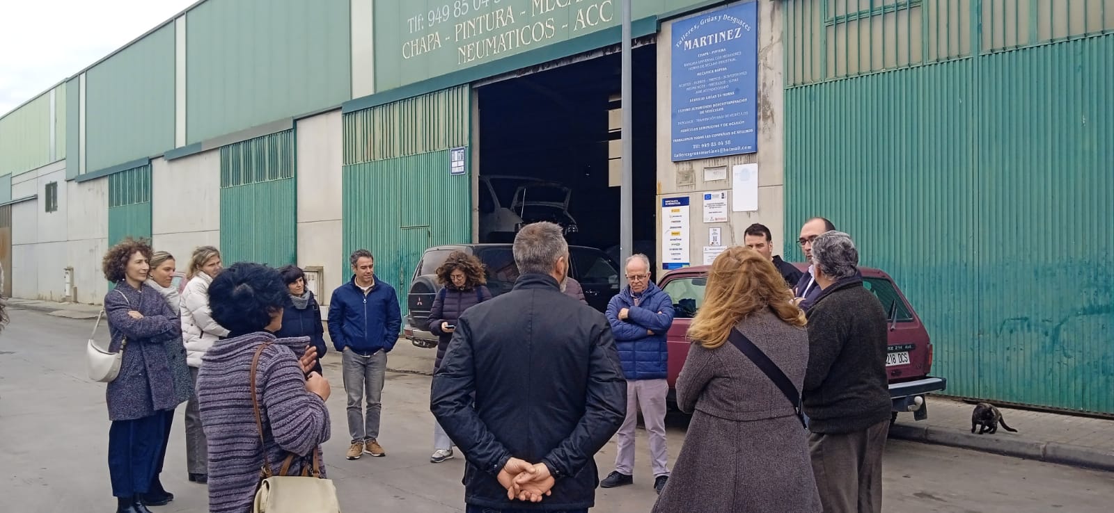 Visita talleres martinez humanes