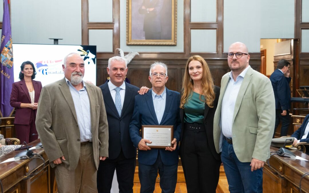 La Diputación de Guadalajara reconoce a ADAC Desarrollo Local con la ‘Placa al mérito Desarrollo Rural’