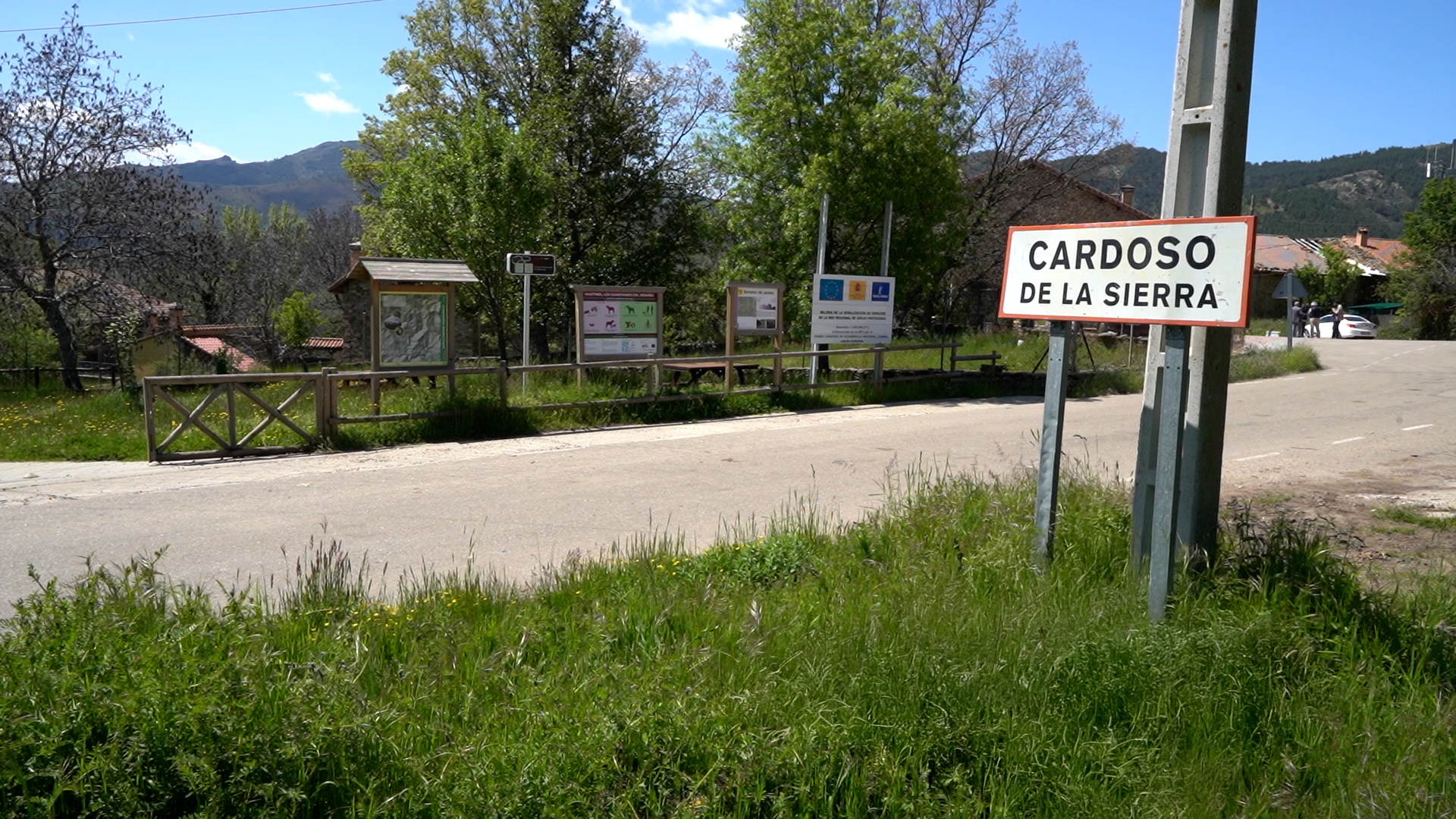 mejora carretera El Cardoso