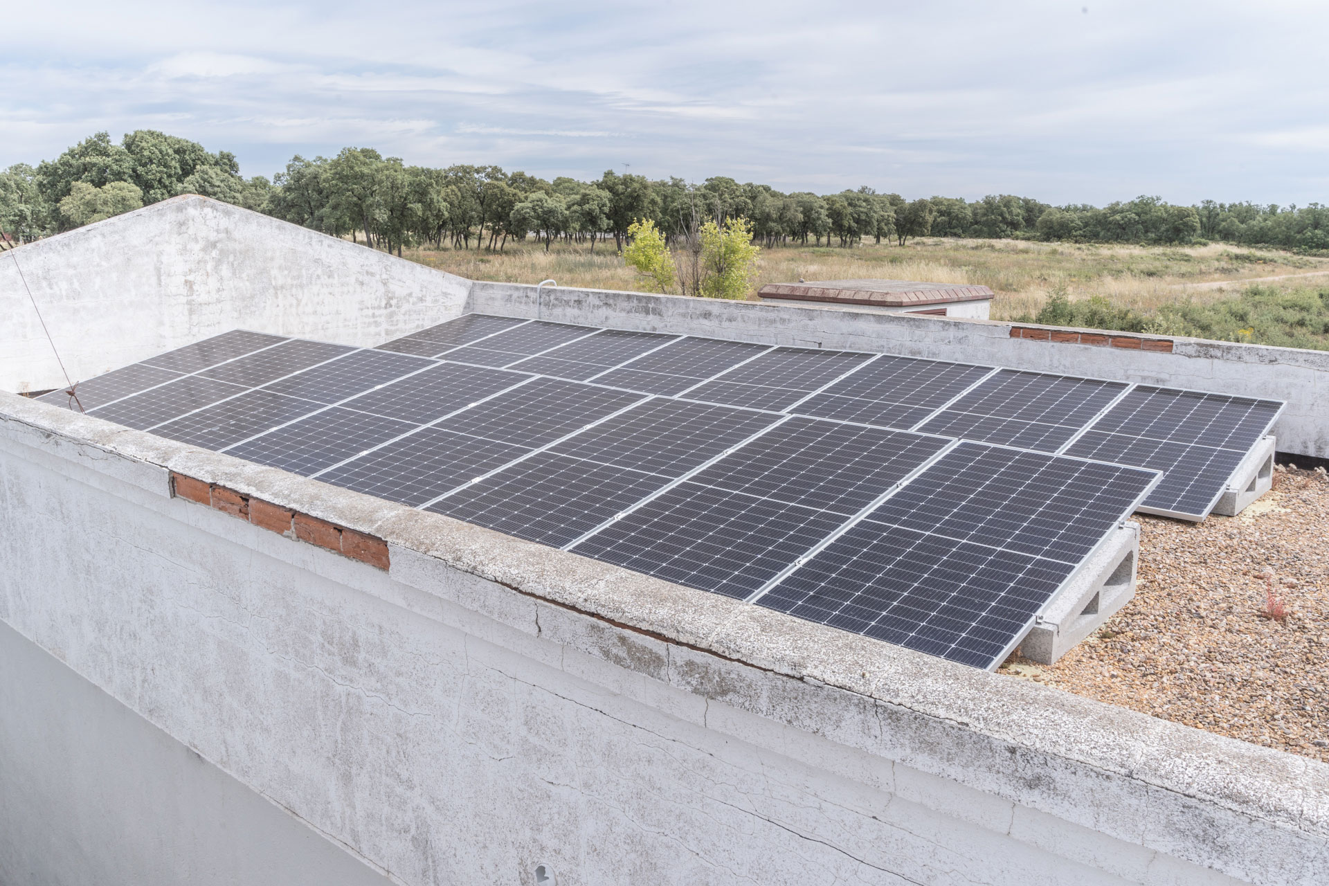 placas fotovoltaicas La Beltraneja Trijueque