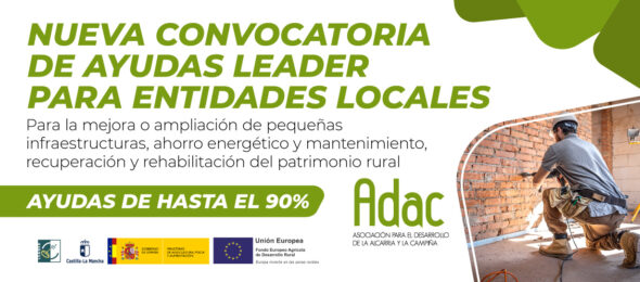convocatoria ayudas LEADER a entidades locales y municipios