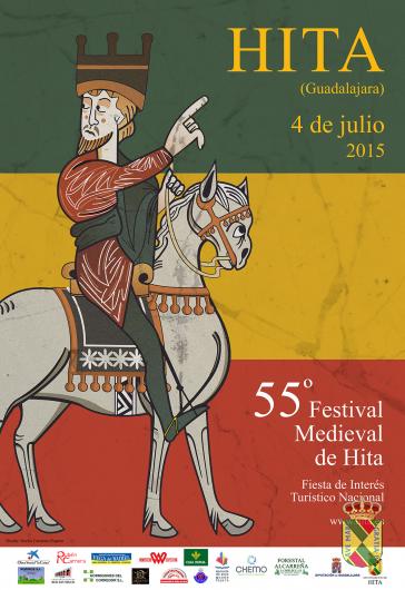Cartel del 55 Festival Medieval de Hita