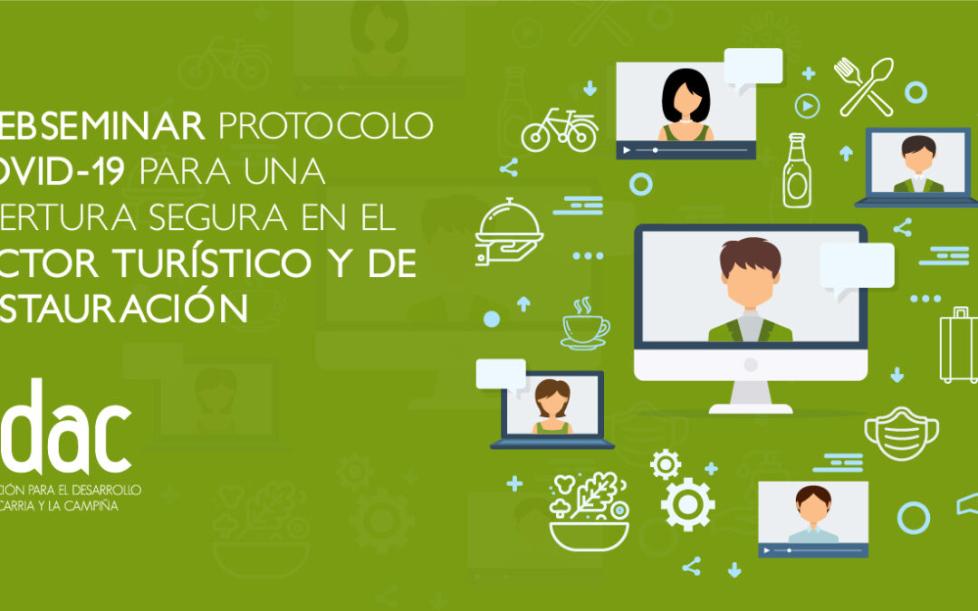 Webseminar gratuito sobre protocolo y sello de garantía frente al COVID-19 en el sector Turismo