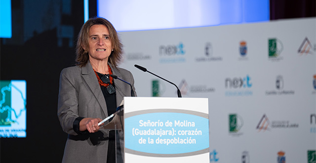 Teresa Ribera anuncia ayudas directas por 16,2 millones de euros para financiar proyectos innovadores de transformación territorial y lucha contra la despoblación