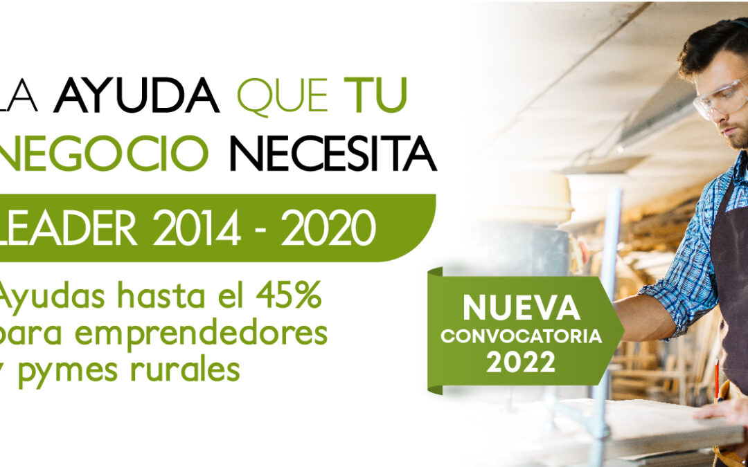 ADAC lanza una nueva convocatoria de ayudas LEADER dotada con 300.000 euros para emprendedores, pymes y cooperativas agroalimentarias