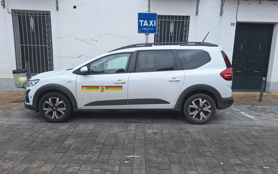 En pro del planeta y financiado con ayudas LEADER, así es el nuevo taxi de Yunquera de Henares